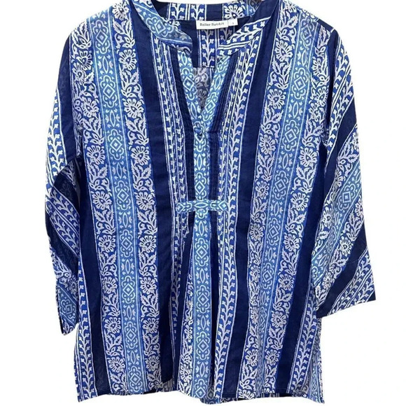 Roller Rabbit Barre Arles Shirt sz Small - Picture 3 of 9